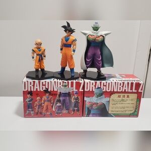 RARE Bundle : Dragon Ball Z DXF Figure Set - PICCOLO, SON GOKU, KRILLIN